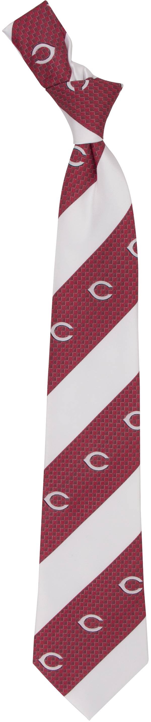 Eagles Wings Cincinnati Reds Geo Stripe Necktie