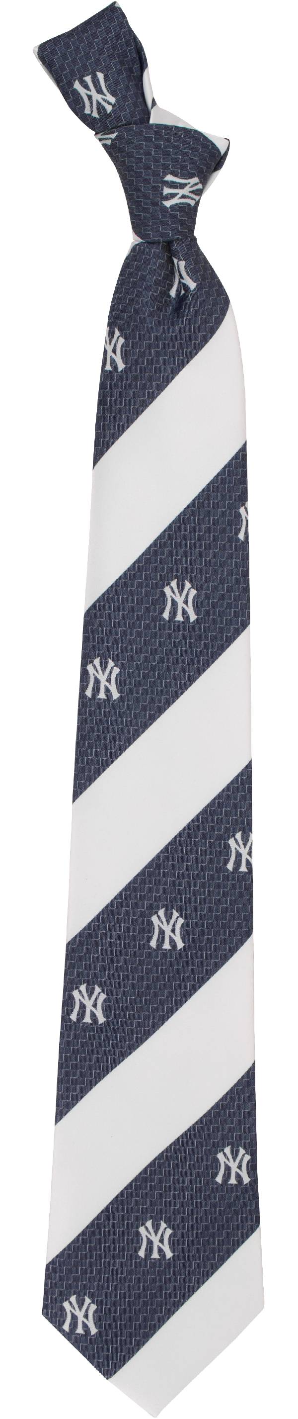 Eagles Wings New York Yankees Geo Stripe Necktie