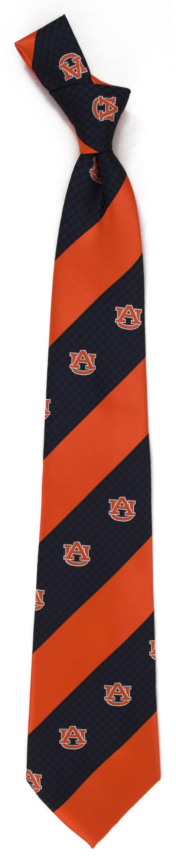 Eagles Wings Auburn Tigers Geo Stripe Necktie