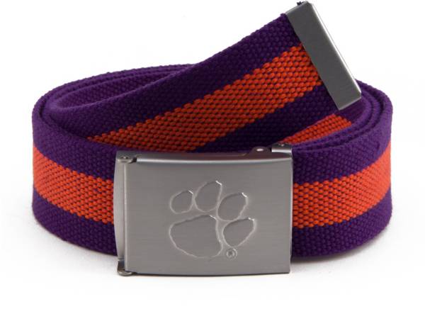 Eagles Wings Clemson Tigers Fabric Belt