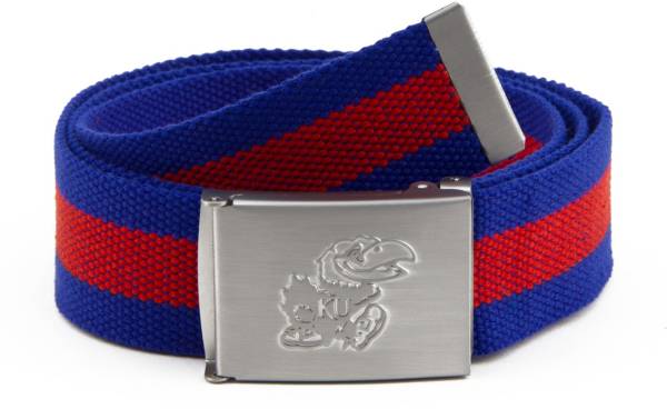 Eagles Wings Kansas Jayhawks Fabric Belt