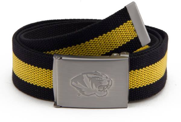 Eagles Wings Missouri Tigers Fabric Belt