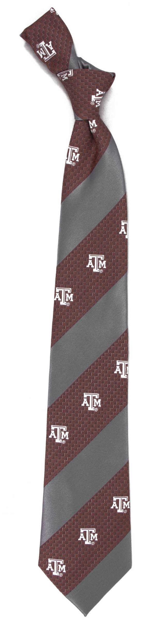 Eagles Wings Texas A&M Aggies Geo Stripe Necktie