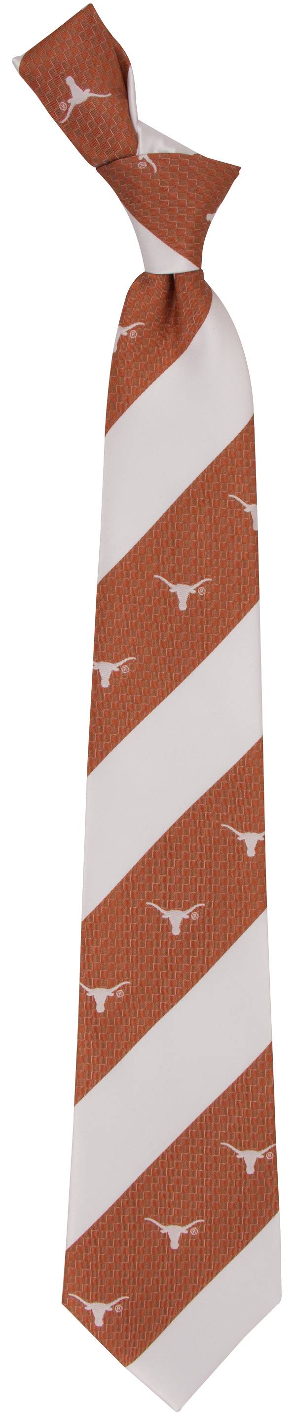 Eagles Wings Texas Longhorns Geo Stripe Necktie