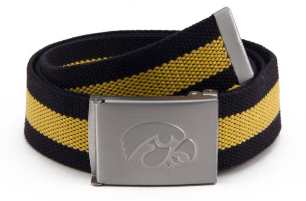 Eagles Wings Iowa Hawkeyes Fabric Belt