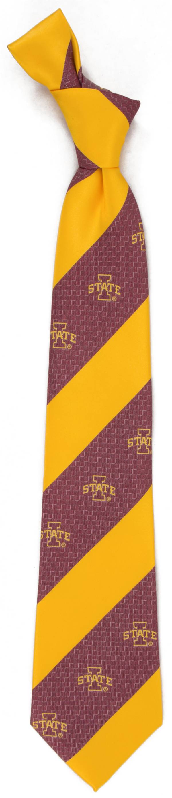 Eagles Wings Iowa State Cyclones Geo Stripe Necktie