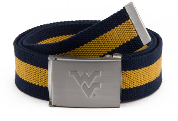 Eagles Wings West Virginia Mountaineers Fabric Belt product image