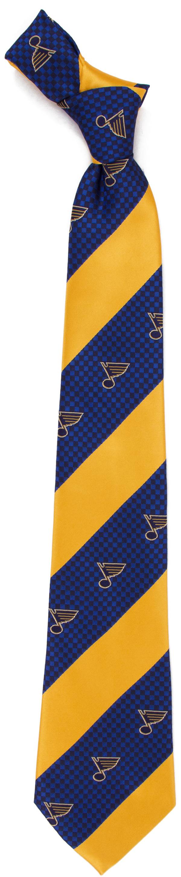 Eagles Wings St. Louis Blues Geo Stripe Necktie