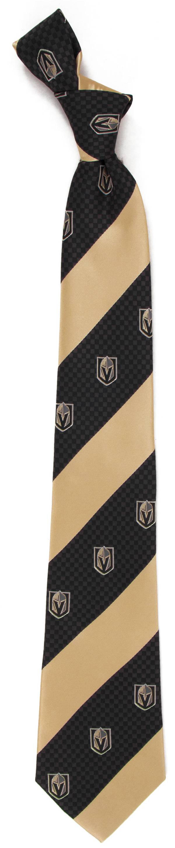 Eagles Wings Vegas Golden Knights Geo Stripe Necktie