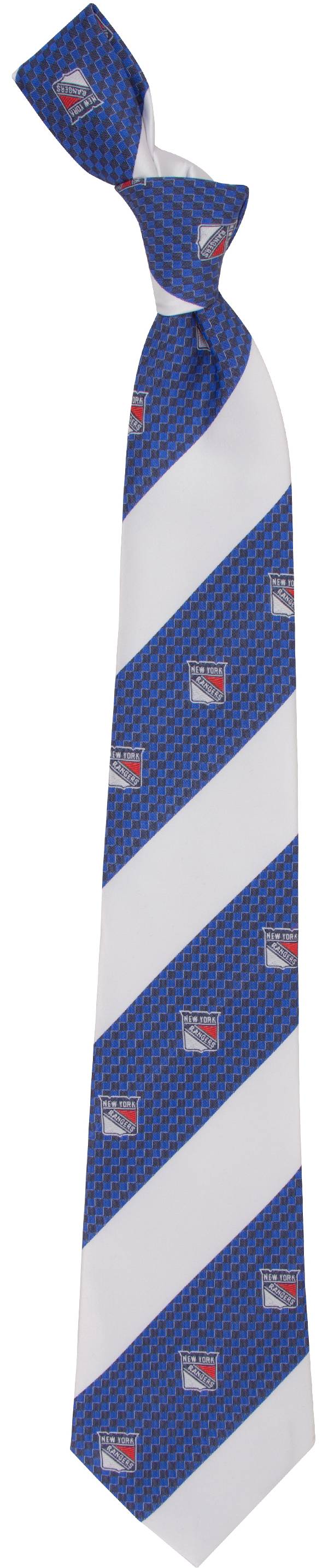 Eagles Wings New York Rangers Geo Stripe Necktie