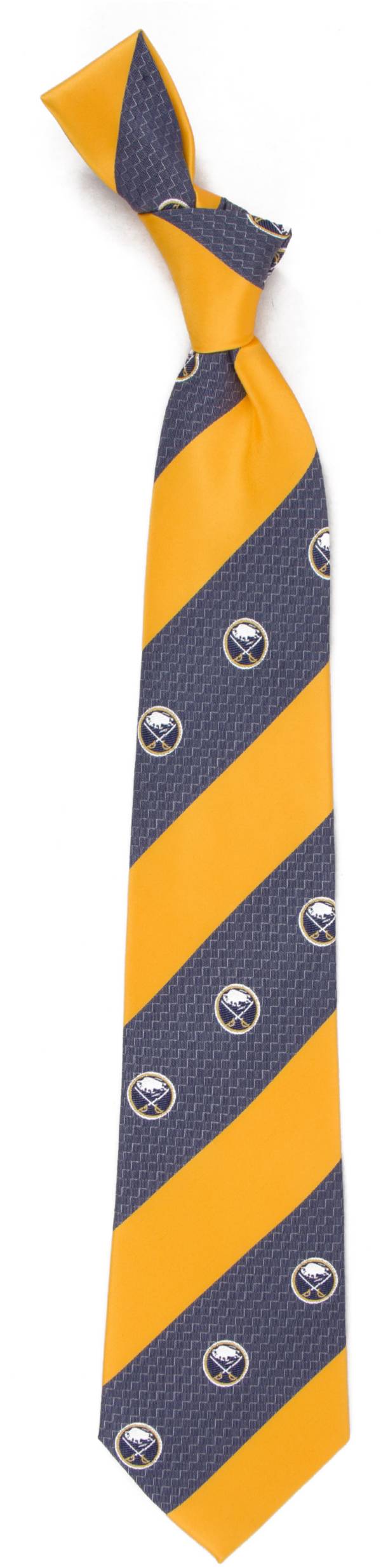 Eagles Wings Buffalo Sabres Geo Stripe Necktie