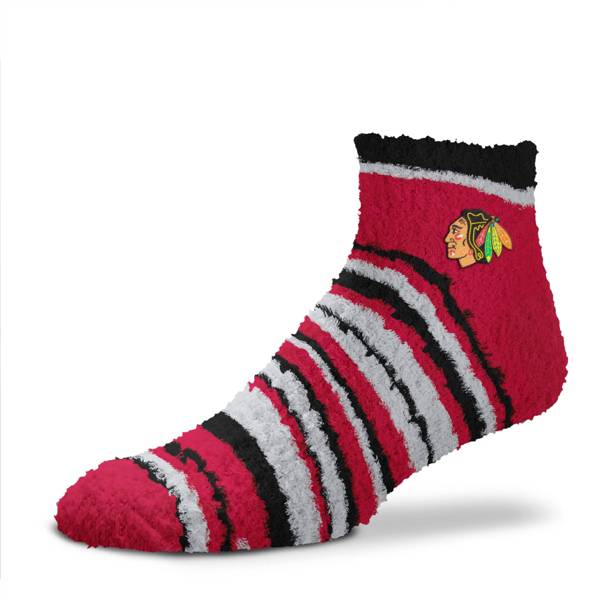 For Bare Feet Chicago Blackhawks Cozy Socks