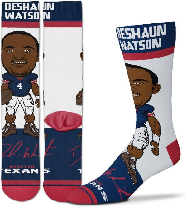 For Bare Feet Youth Houston Texans Deshaun Watson Socks