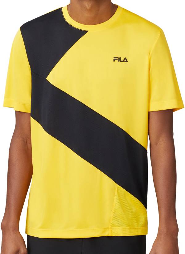 FILA Men's Break Point Slash Crew T-Shirt