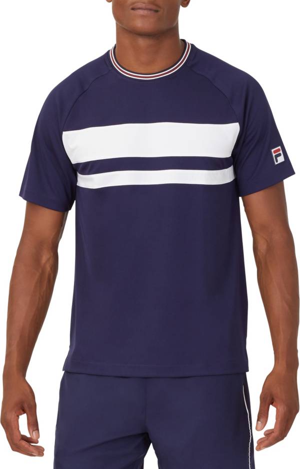 FILA Men's Heritage Court Crew Tennis T-Shirt
