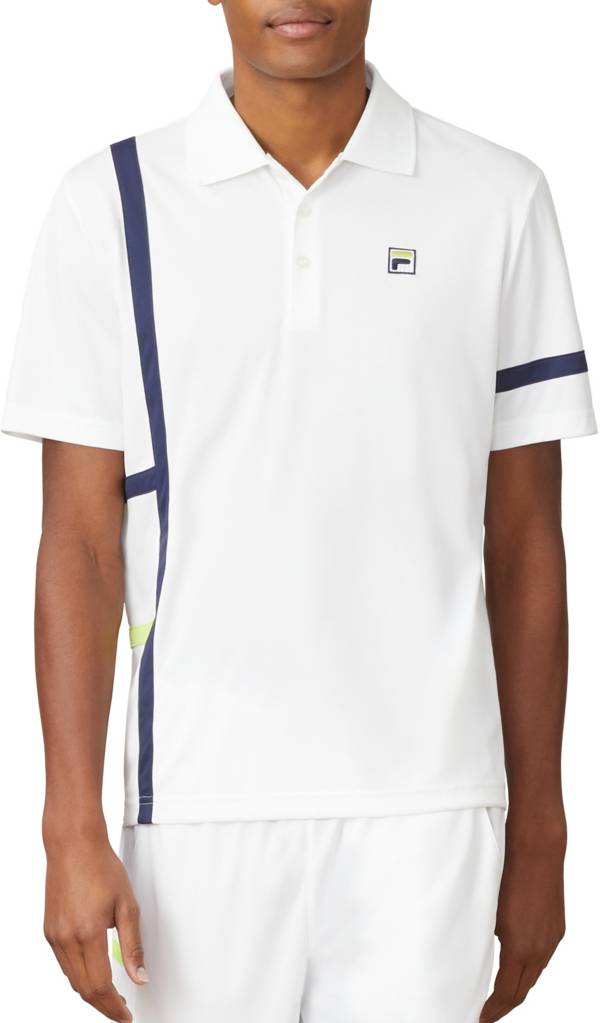 Fila Men's PLR Singles Tennis Polo