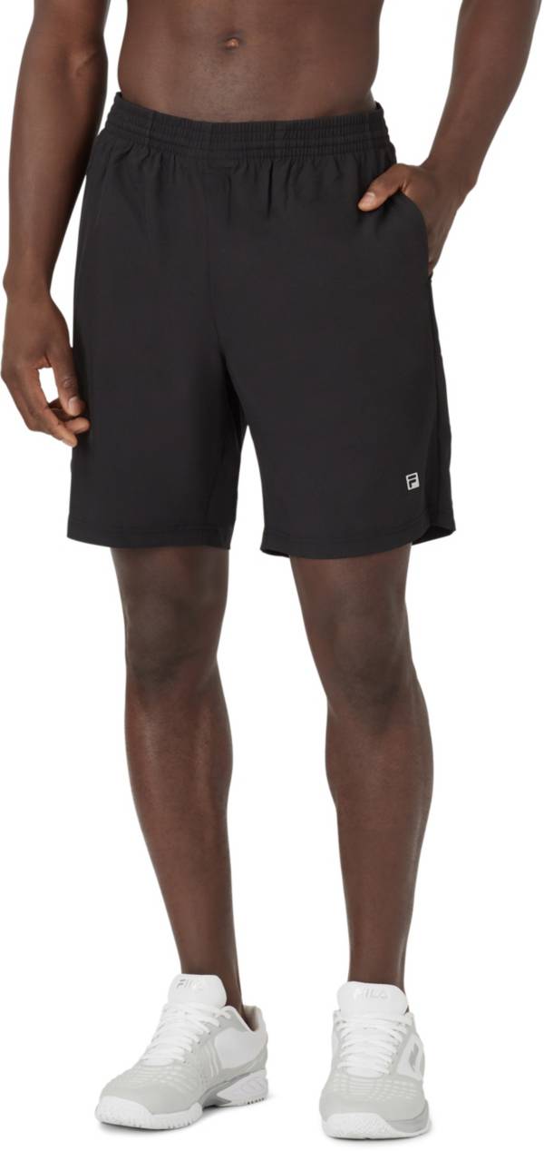 Fila Men's Solid 8" Tennis Shorts