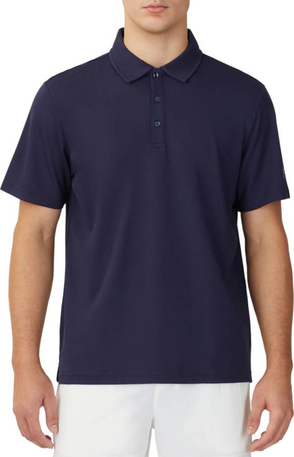 FILA Men's Essential Pique Tennis Polo