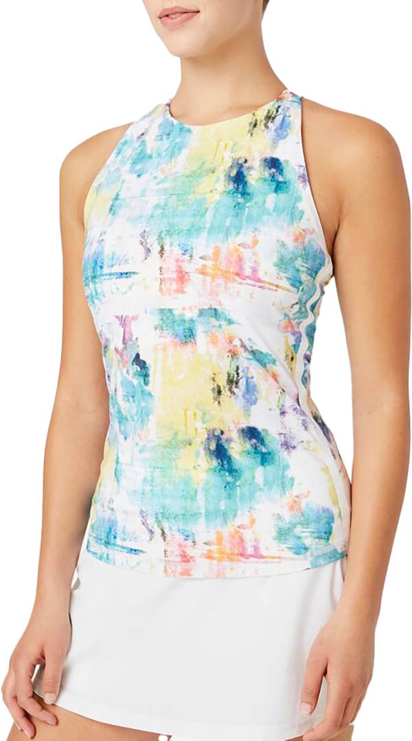 Fila Women's Tie Breaker Tie Dye Racerback Tank Top