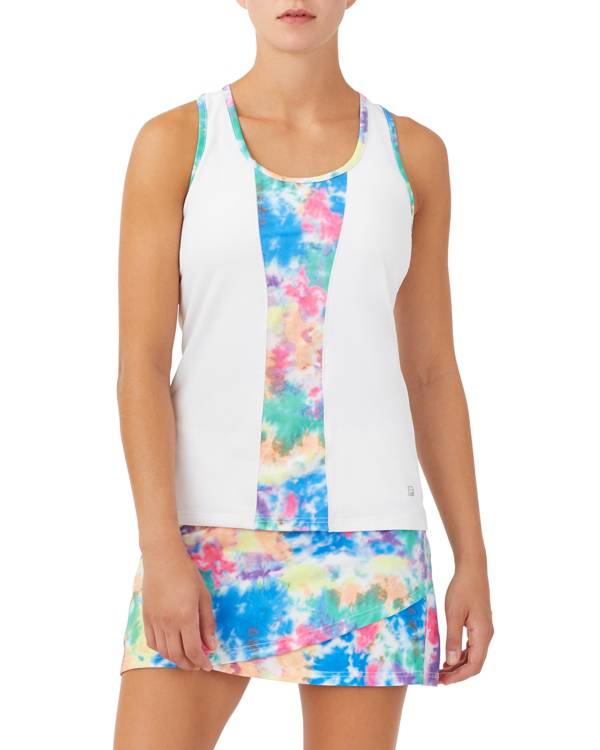 FILA Women's Top Spin Racerback Tennis Tank