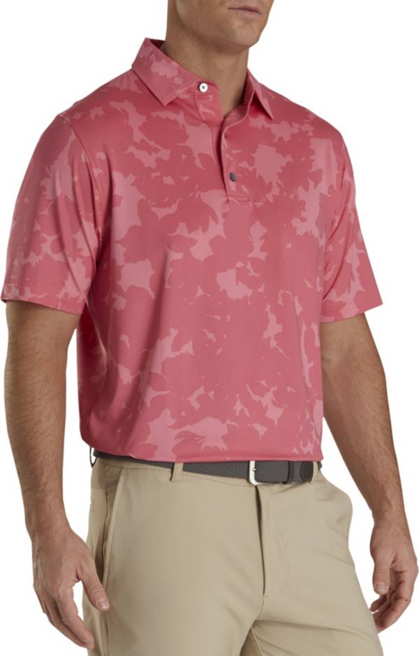 FootJoy Camofloral Print Golf Polo