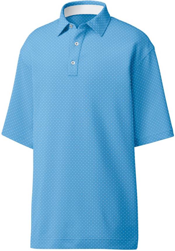 FootJoy Men's Stretch Lisle Dot Print Golf Polo