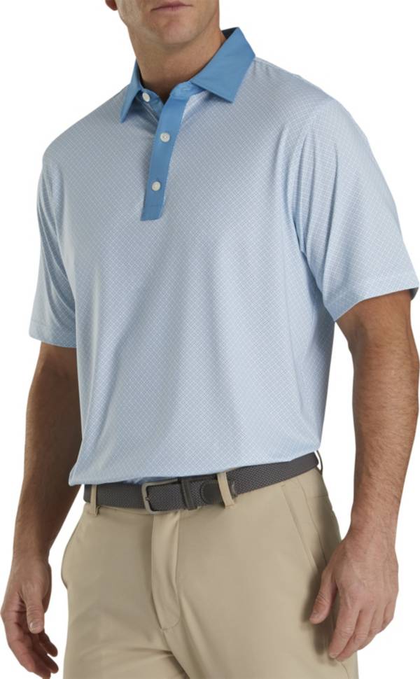 FootJoy Men's Lisle Foulard Print Golf Polo product image