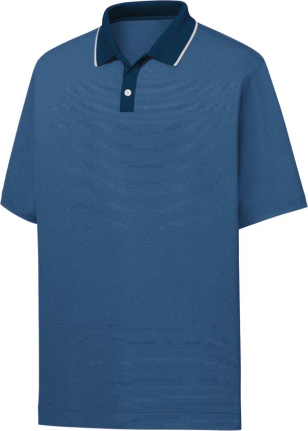 FootJoy Men's Lisle Ministripe Short Sleeve Golf Polo