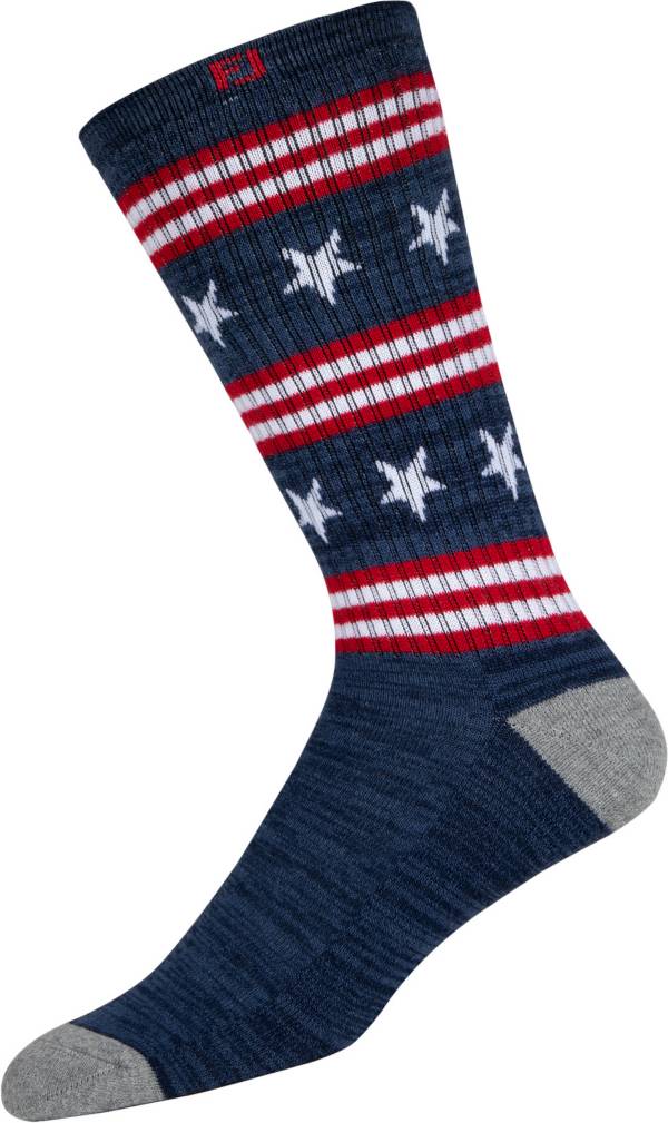 Footjoy Men's ProDry Patriotic Crew Golf Socks product image