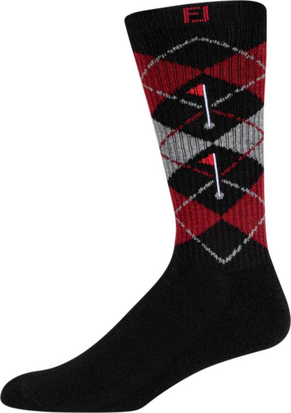 FootJoy Men's ProDry Fashion Argyle Crew Golf Socks