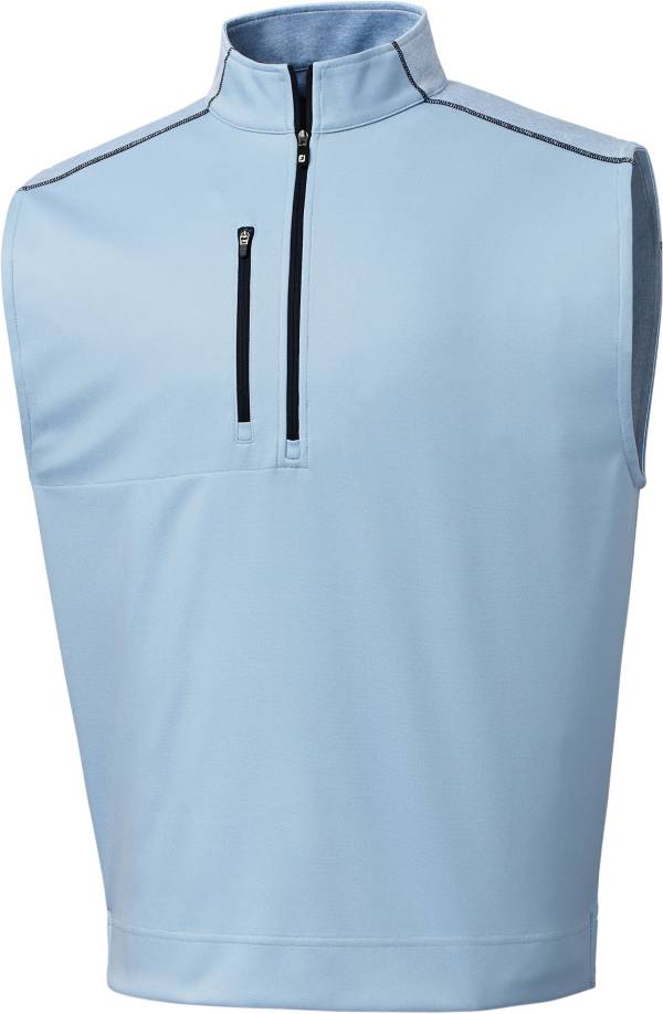 FootJoy Men's Heather Blocked 1/4 Zip Golf Vest