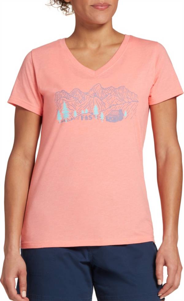 Field & Stream Women's Graphic V-Neck T-Shirt