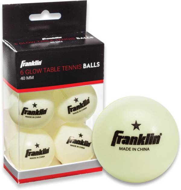 Franklin Glow In the Dark Table Tennis Balls