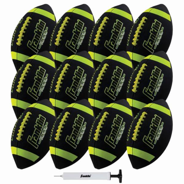 Franklin Grip Rite 100 Junior Football 12 Pack product image