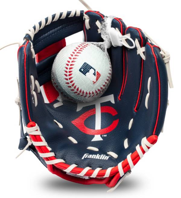 Franklin Youth Minnesota Twins Teeball Glove and Ball Set