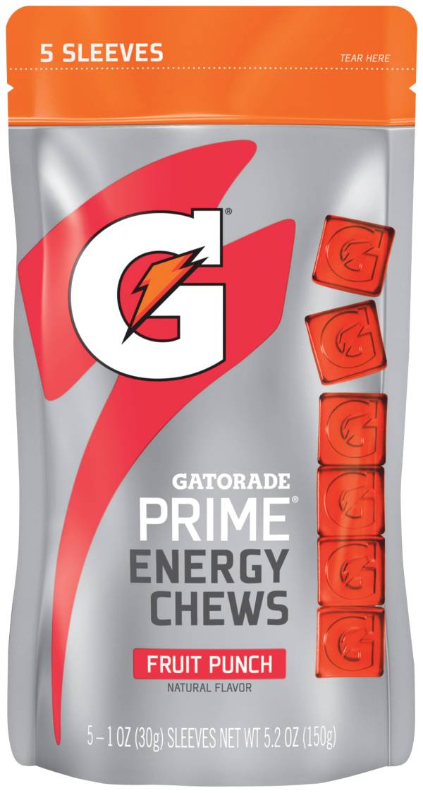 Gatorade Prime Energy Chews Fruit Punch