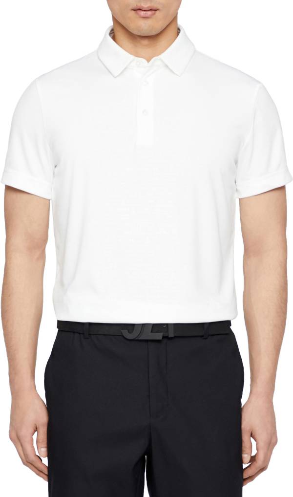 J.Lindeberg Men's Pine TX Jersey Slim Fit Golf Polo