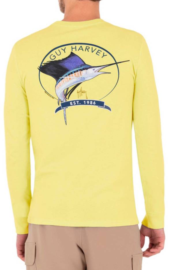 Guy Harvey Men's Core Sailfish Long Sleeve T-Shirt product image