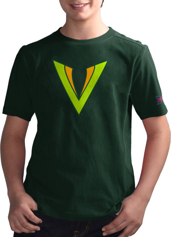G-III Youth XFL Tampa Bay Vipers Logo Green T-Shirt