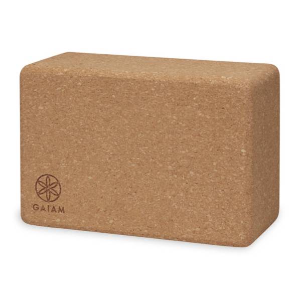 Gaiam Studio Select Cork Yoga Block