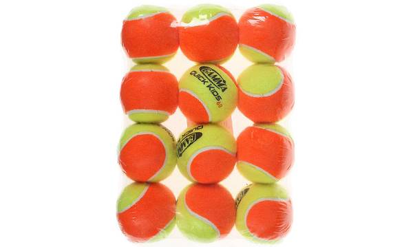 GAMMA Quick Kids 60' Tennis Balls – 12 Ball Pack