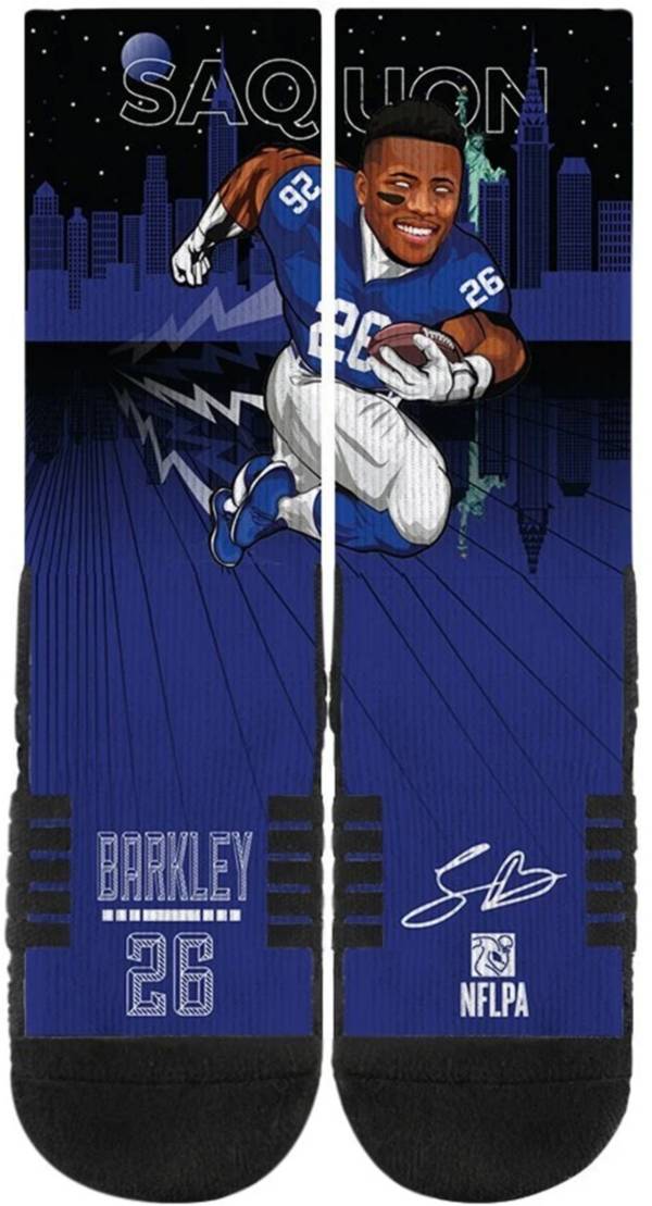 Strideline New York Giants Saquon Barkley Superhero Socks