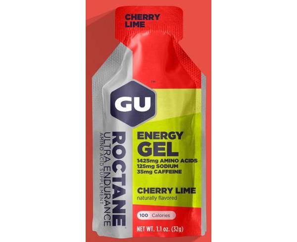 GU Roctane Energy Gel Cherry Lime