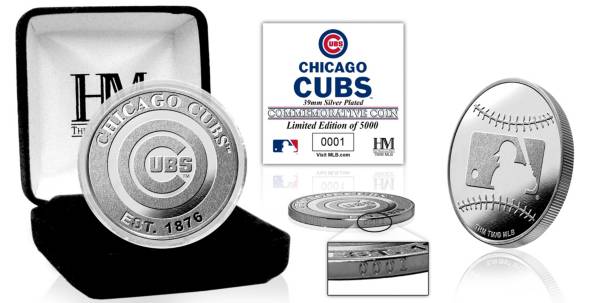 Highland Mint Chicago Cubs Silver Team Coin