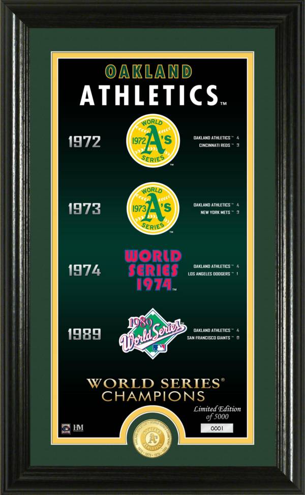 Highland Mint Oakland Athletics Bronze Coin Photo Mint