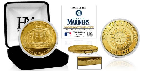 Highland Mint Seattle Mariners Stadium Gold Coin product image