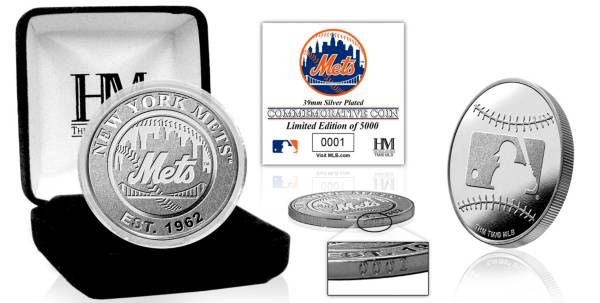 Highland Mint New York Mets Silver Team Coin