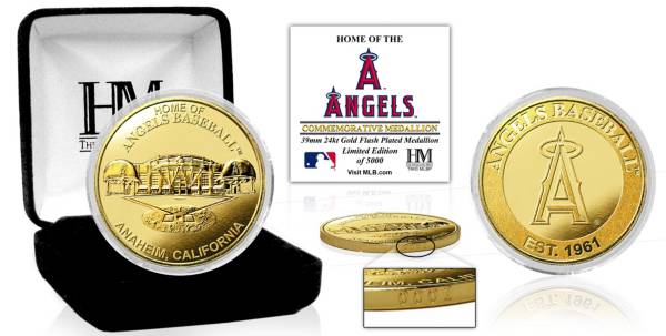Highland Mint Los Angeles Angels Stadium Gold Coin