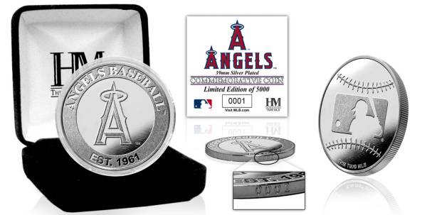 Highland Mint Los Angeles Angels Silver Team Coin