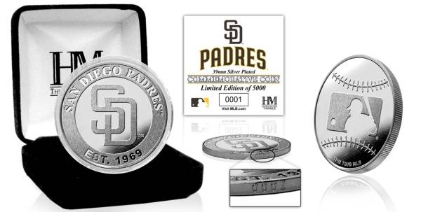 Highland Mint San Diego Padres Silver Team Coin